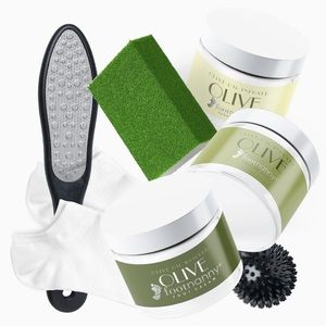 Footnanny Olive Pedicure Set